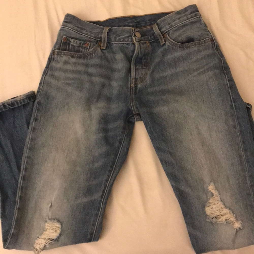 Levi’s 501 CT woman’s button fly jeans
